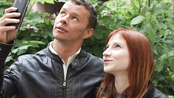 Свидание с рыжей закончилось сексом с окончанием внутрь